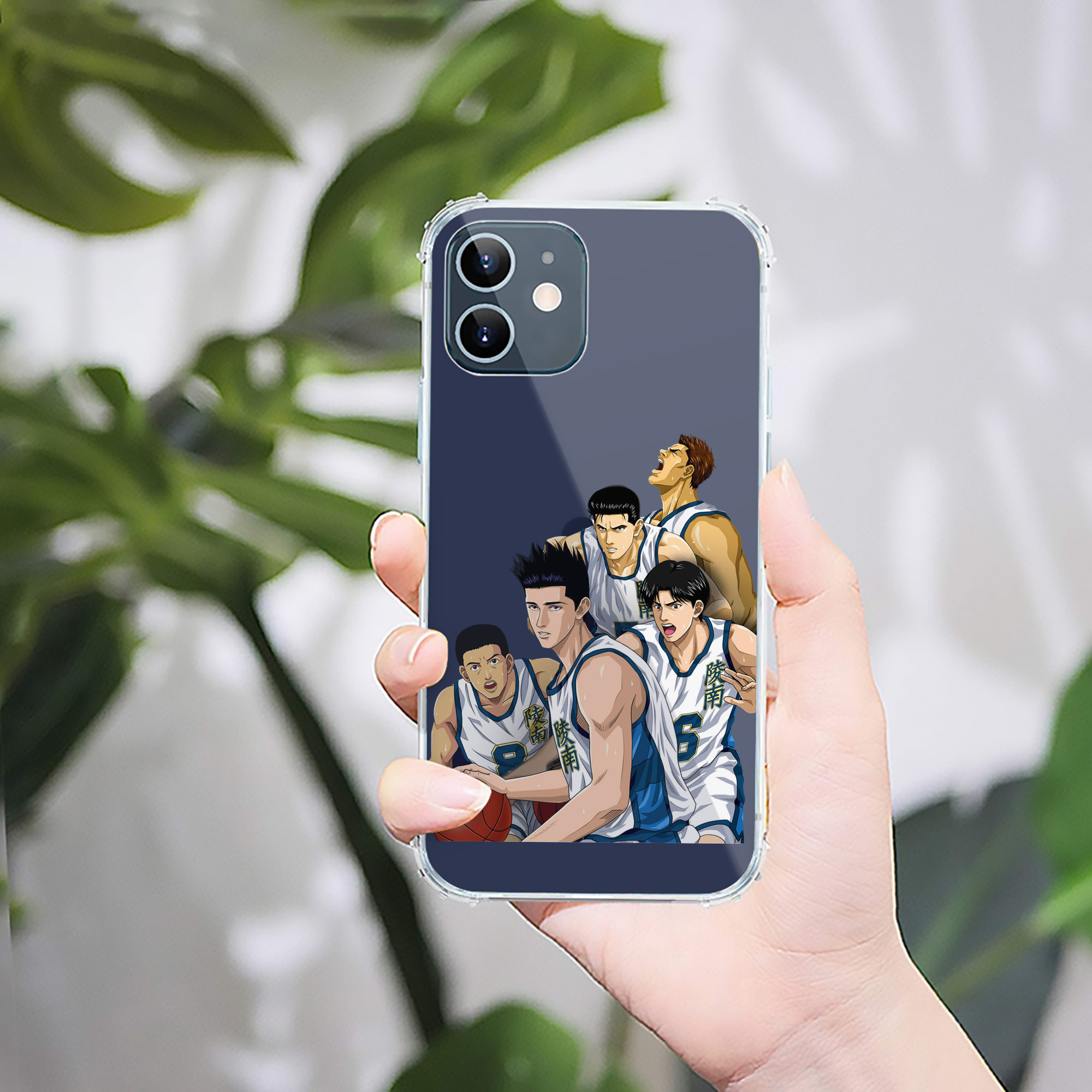 （画像用） SLAM DUNK／スラムダンク 【iPhone 12シリーズ対応】透明スマホケース（クリアソフトケース）